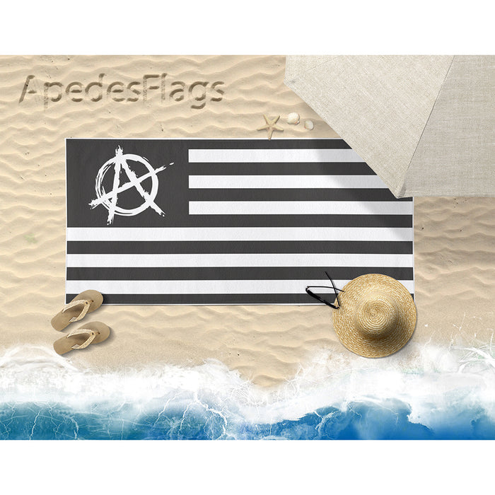 US Anarchy Beach & Bath Towel Rectangle 30″ × 60″