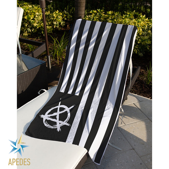 US Anarchy Beach & Bath Towel Rectangle 30″ × 60″