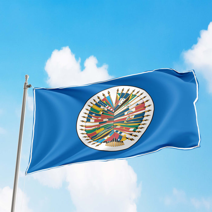 Organization of American States USA Flag Banner
