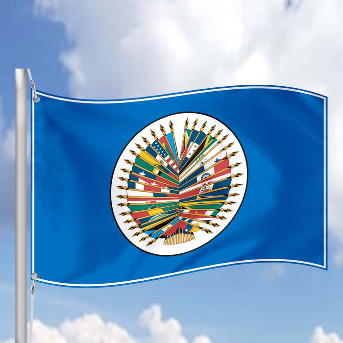Organization of American States USA Flag Banner