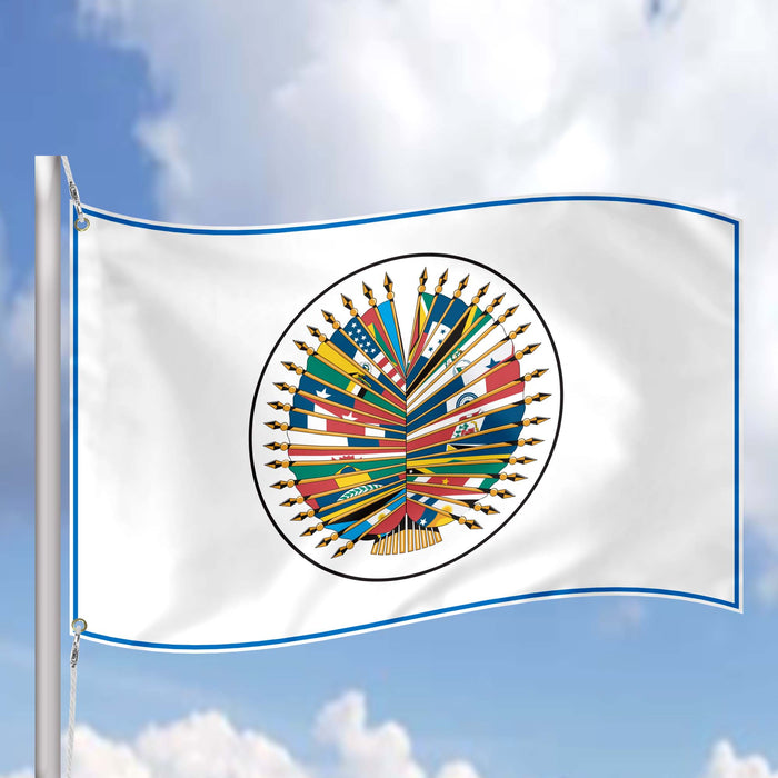 Organization of American States USA Flag Banner