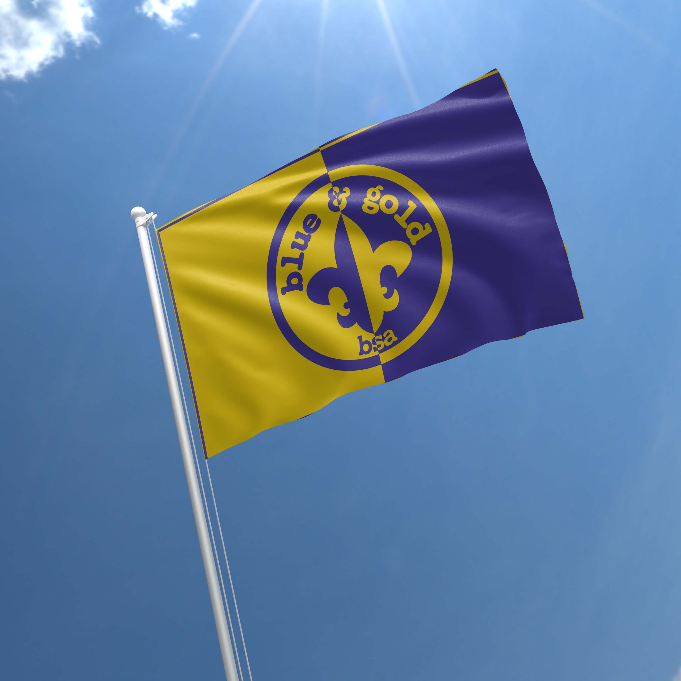 Mbsa Flag Boy Scouts of America USA BSA Flag Banner — Apedes Flags And Banners