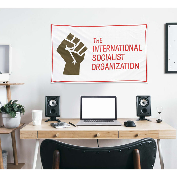 International Socialist Organization Flag Banner