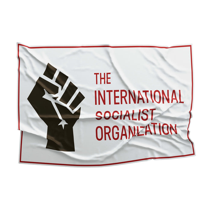 International Socialist Organization Flag Banner