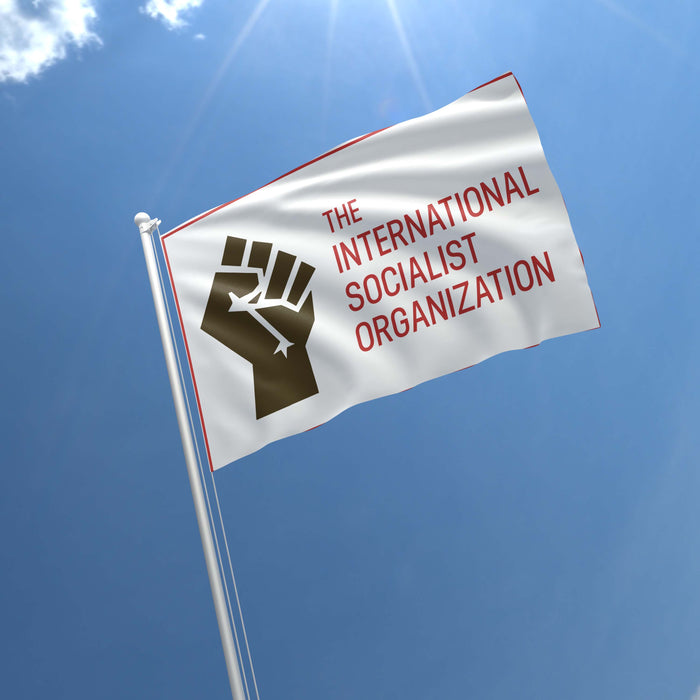 International Socialist Organization Flag Banner