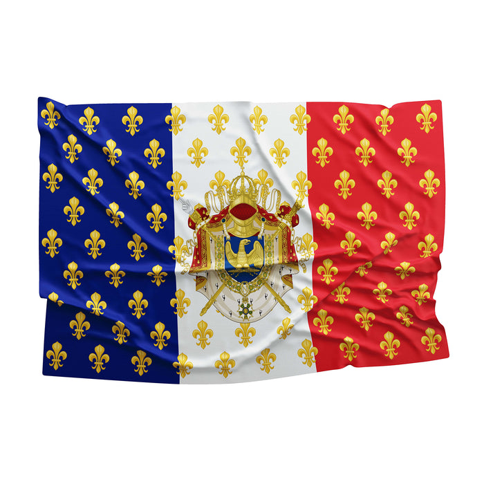 Napoleon Bonaparte France Royal Flag Banner