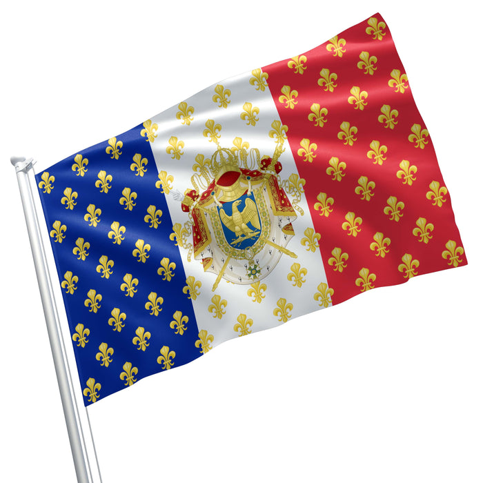 Napoleon Bonaparte France Royal Flag Banner