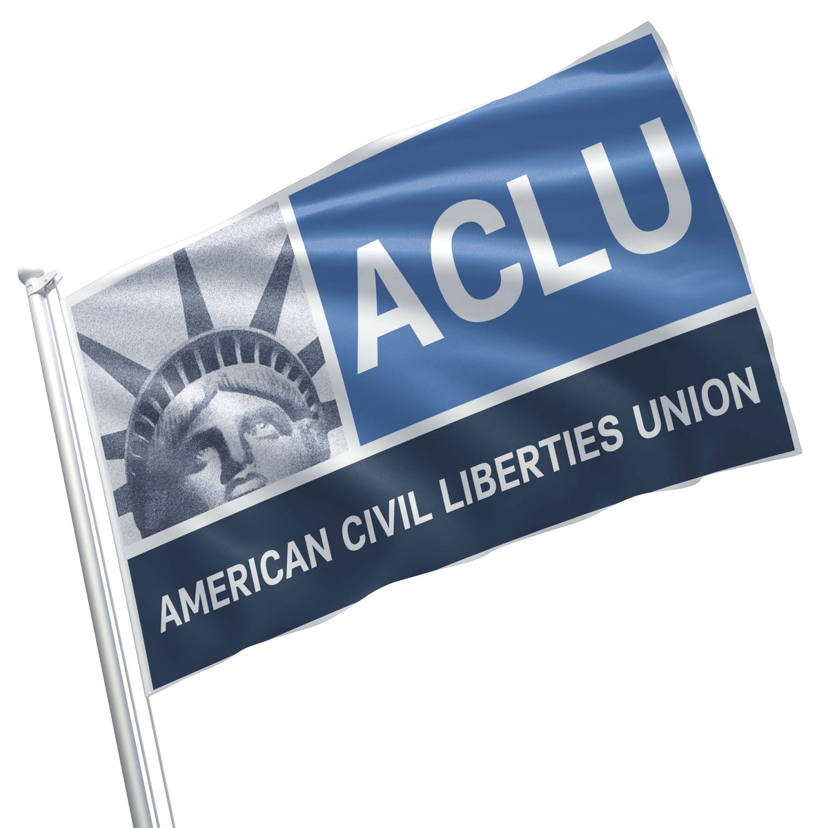 American Civil Liberties Union ACLU USA Flag Banner — Apedes Flags And ...