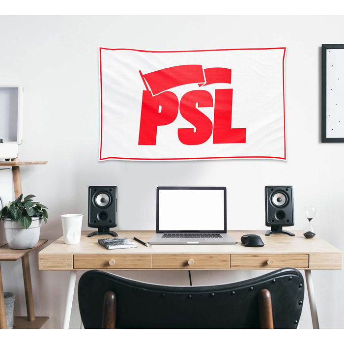 Party of Socialism and Liberation PSL USA Flag Banner