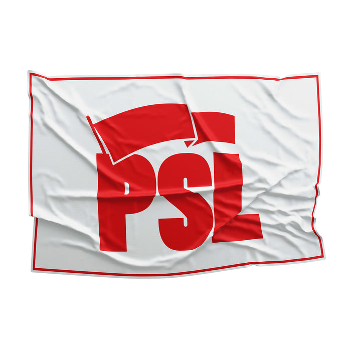 Party of Socialism and Liberation PSL USA Flag Banner