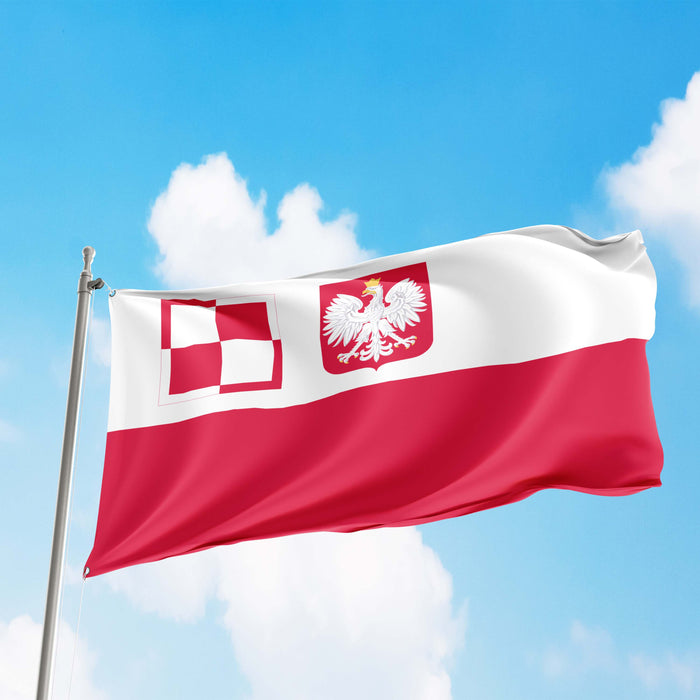 Polish Home Army Flag Banner