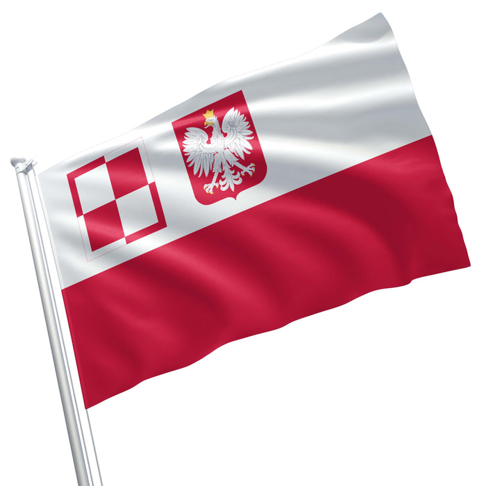 Polish Home Army Flag Banner