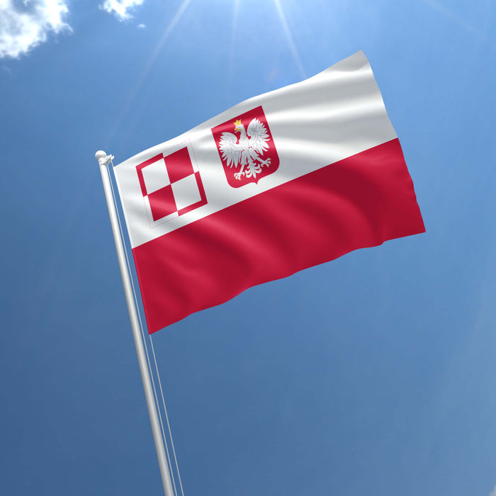 Polish Home Army Flag Banner