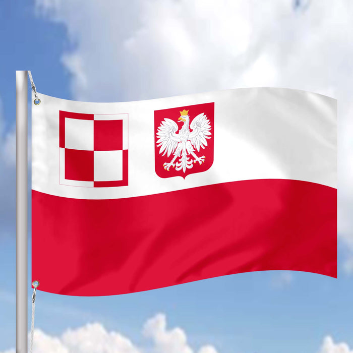 Polish Home Army Flag Banner