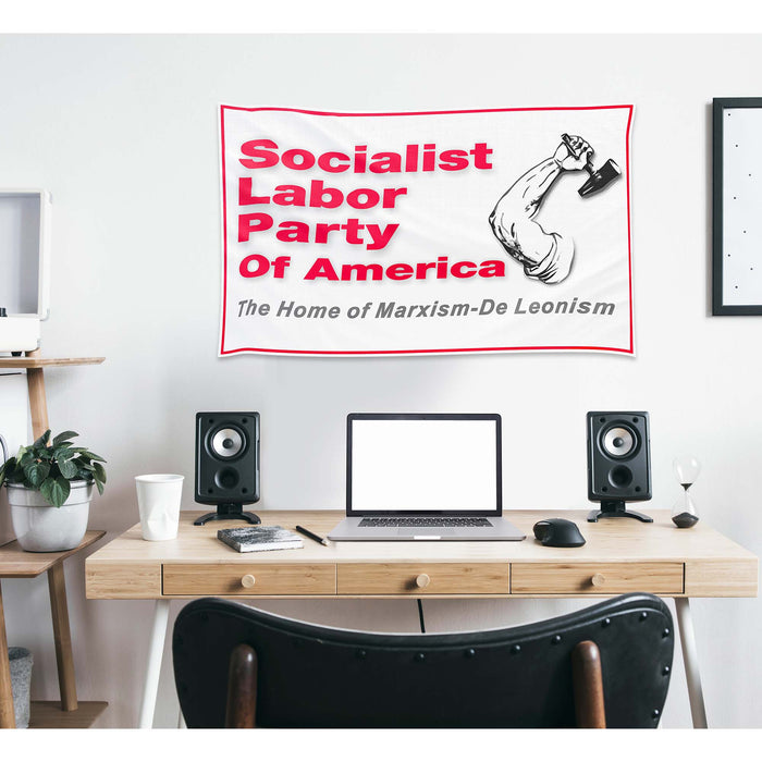 Socialist Labor Party USA Flag Banner