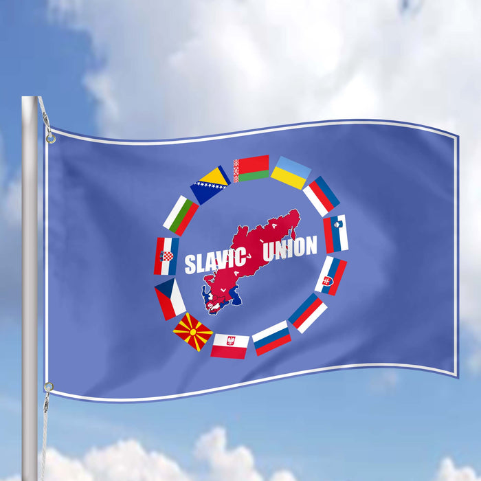 Slavic Union Flag Banner