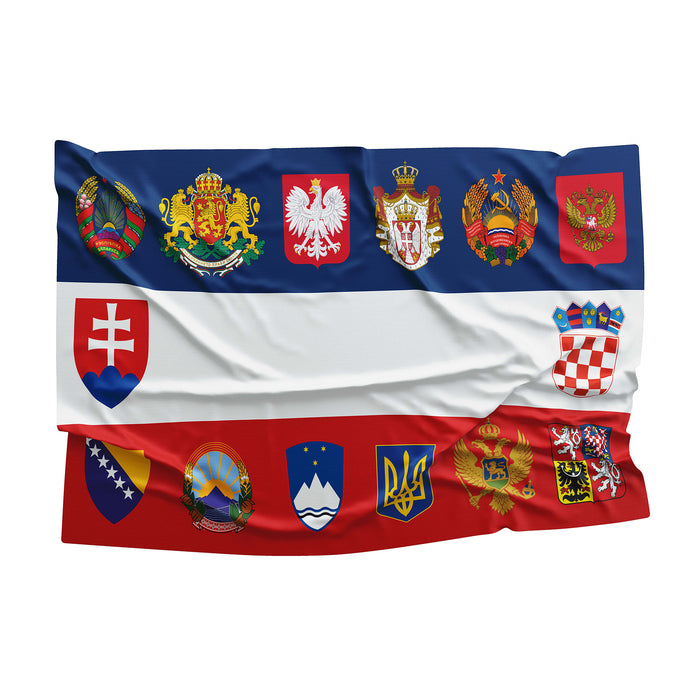 Slavic Union Flag Banner