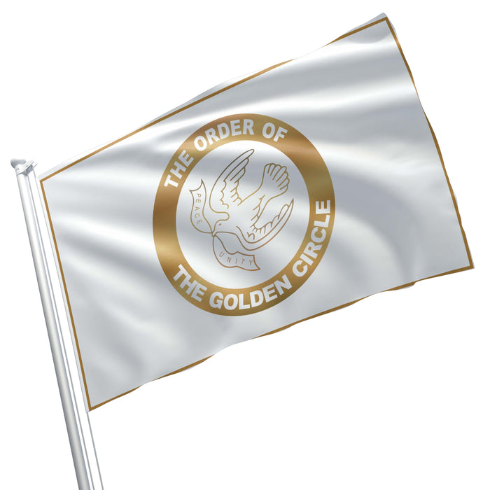 Knights of the Golden Circle KGC USA Flag Banner