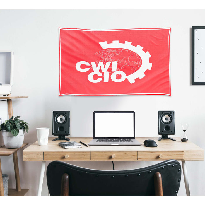 Committee for a Workers International CWI CIO Flag Banner