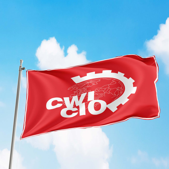 Committee for a Workers International CWI CIO Flag Banner