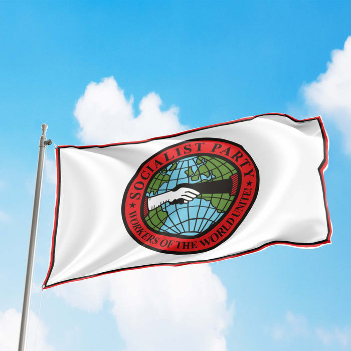 Socialist Party of America USA Flag Banner