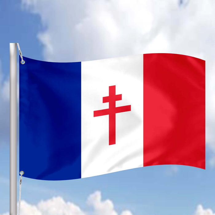 Free France 1940-1944 Flag Banner