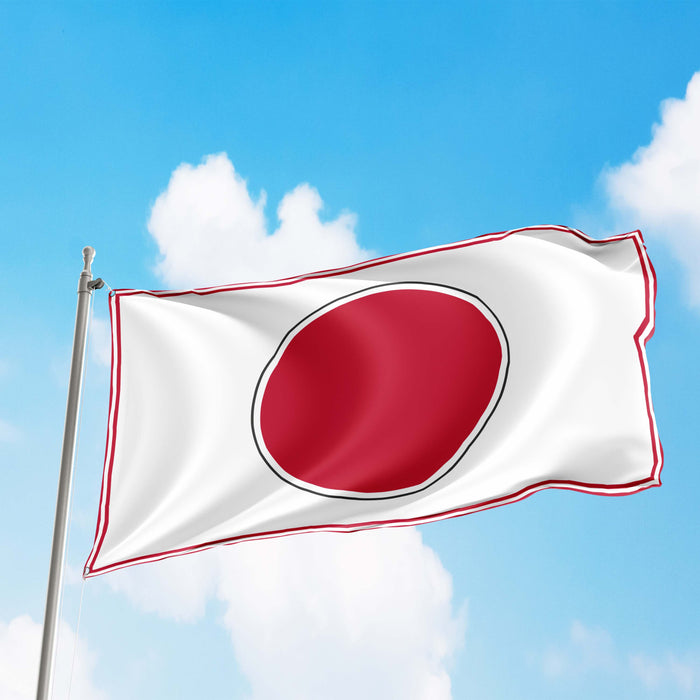 Japan Air Force Roundel Flag Banner