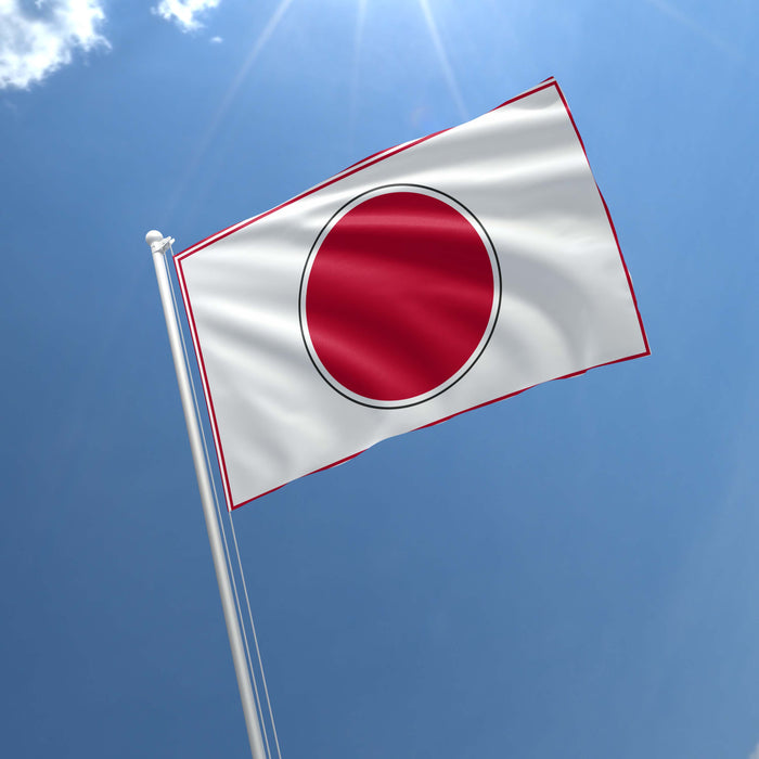 Japan Air Force Roundel Flag Banner