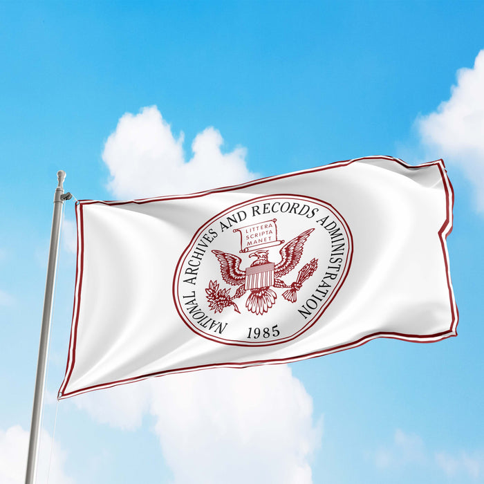 National Archives and Records Administration NARA Seal USA Flag Banner