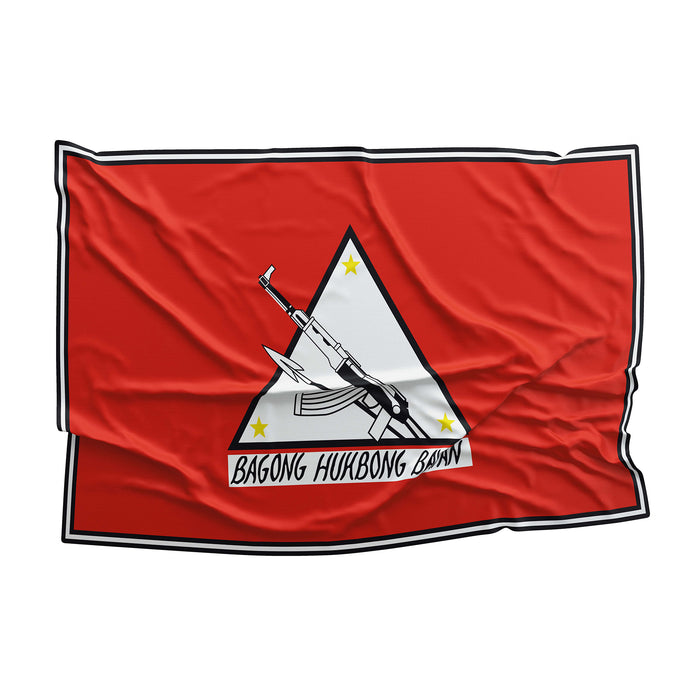 Communist Party of the Philippines – New People's Army NPA Bagong Hukbong Bayan Flag Banner