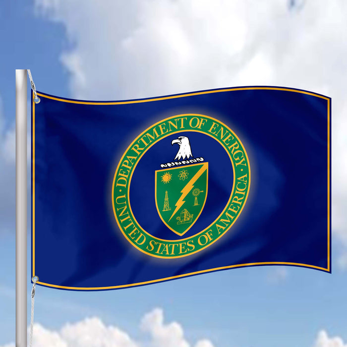 US Department of Energy USA Flag Banner