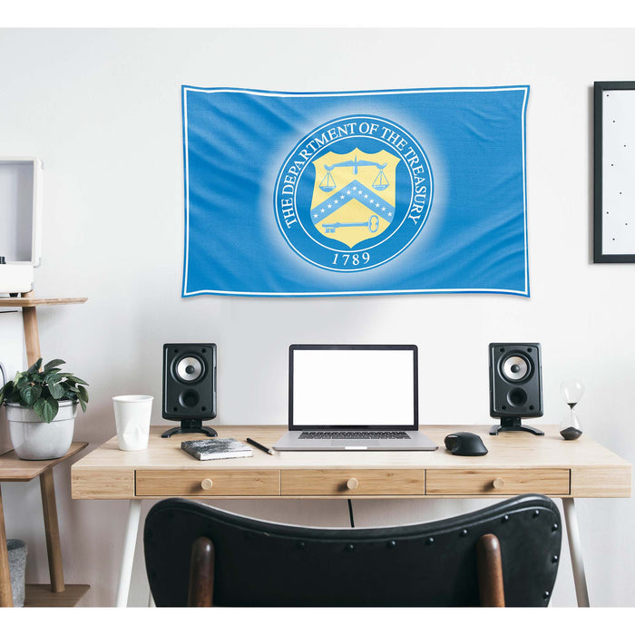 US The Department of the Treasury USA Flag Banner