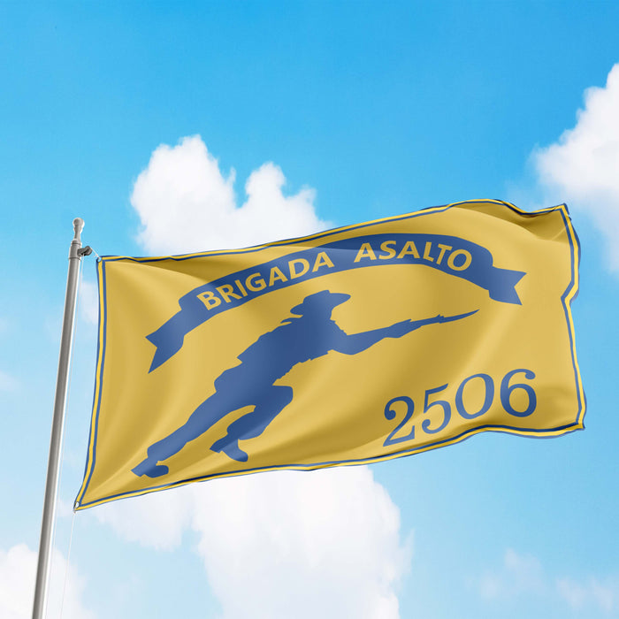 Brigada de Asalto 2506 Cuba Flag Banner