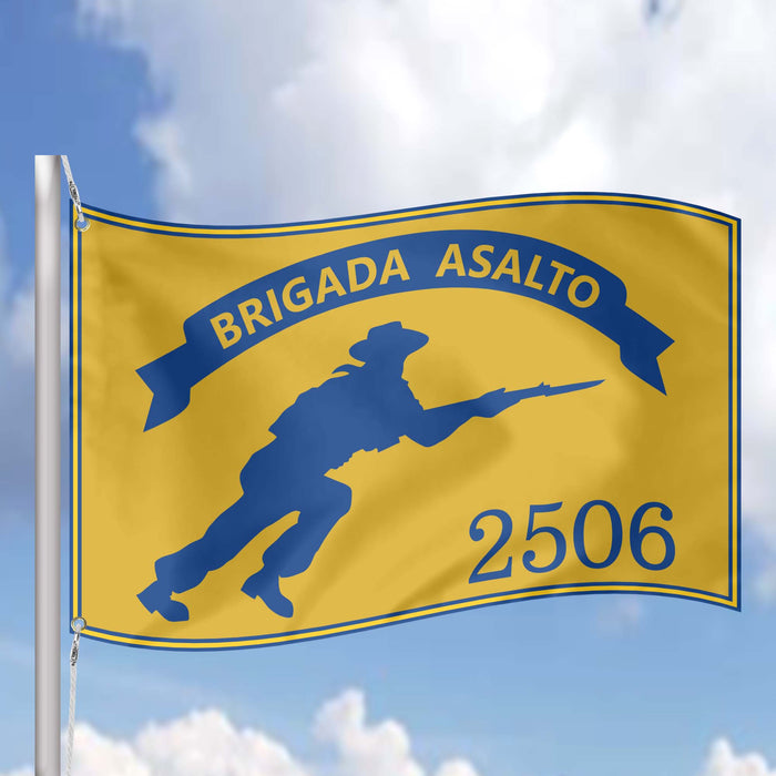 Brigada de Asalto 2506 Cuba Flag Banner