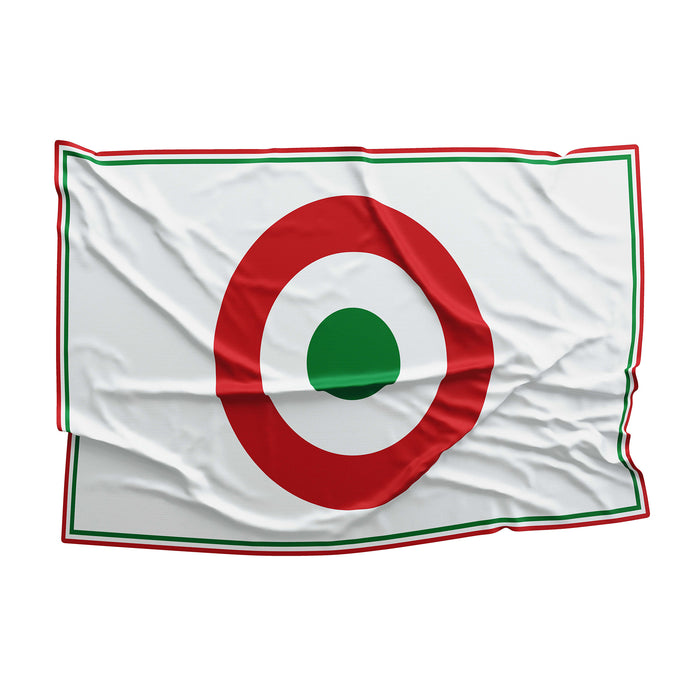 Italy Air Force Roundel Flag Banner