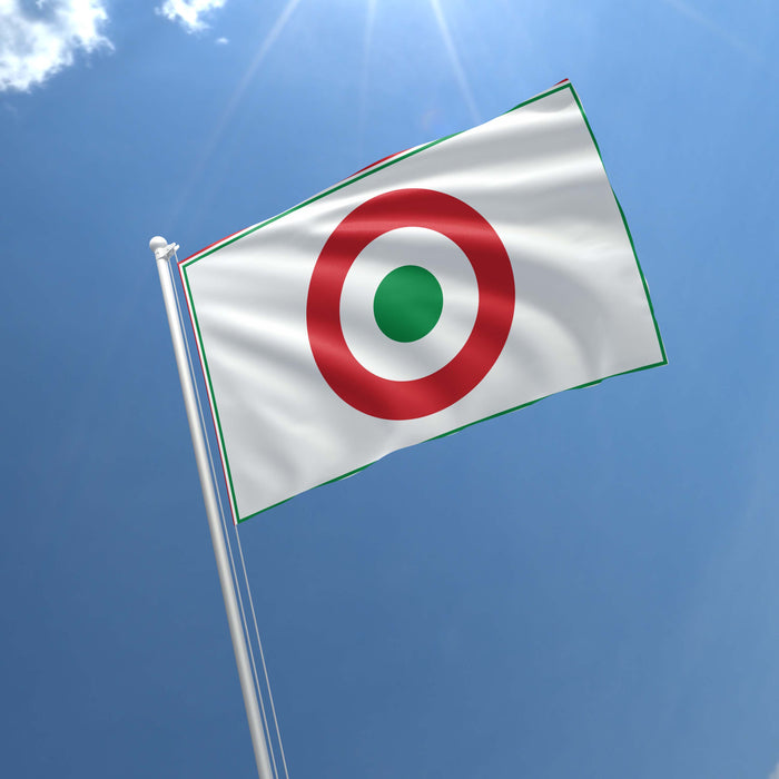 Italy Air Force Roundel Flag Banner