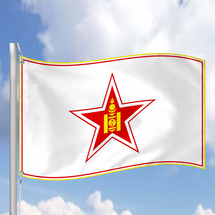 Mongolian Air Force roundel (1949-1992) Flag Banner