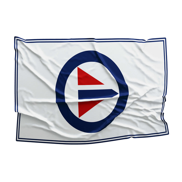 Norwegian Air Force Roundel Flag Banner