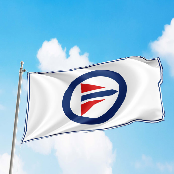 Norwegian Air Force Roundel Flag Banner