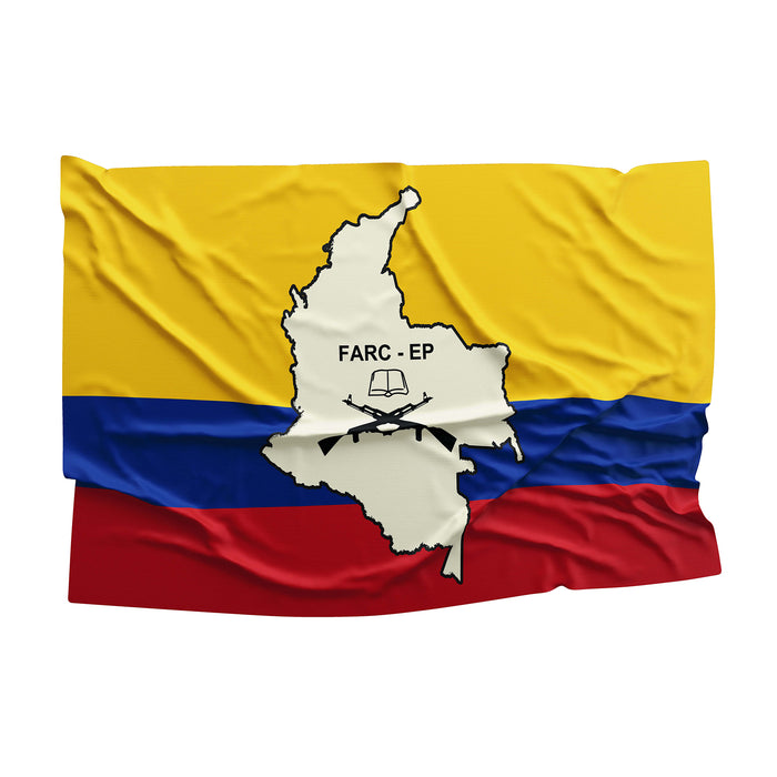 Revolutionary Armed Forces of Colombia FARC-EP Flag Banner