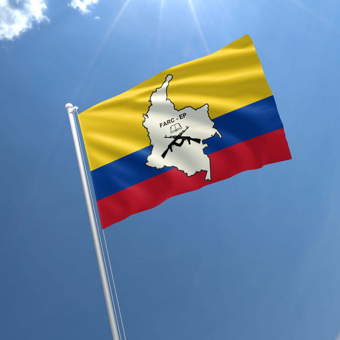 Revolutionary Armed Forces of Colombia FARC-EP Flag Banner