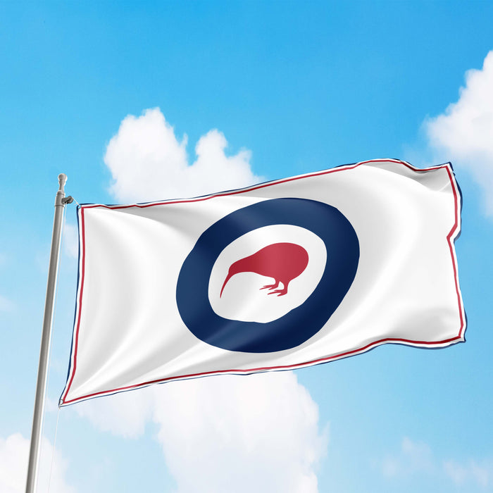 Flag Rundel Royal New Zealand Air Force Roundel Flag Banner — Apedes Flags And Banners