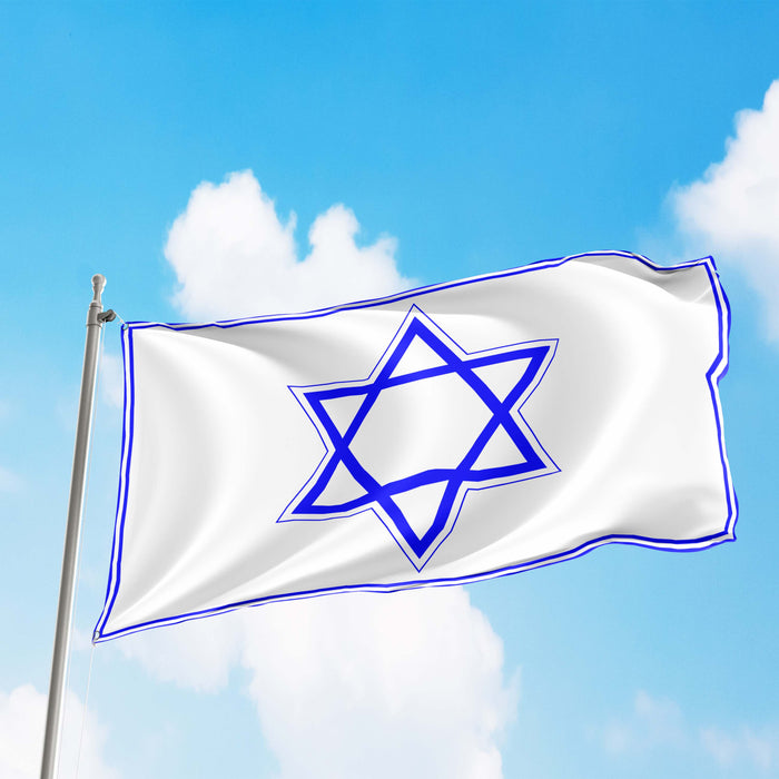 Star of David Judaism Magen David Jewish Flag Banner