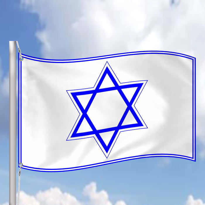 Star of David Judaism Magen David Jewish Flag Banner