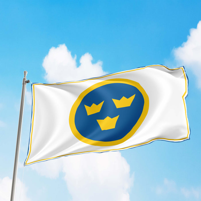 Swedish Air Force Roundel Flag Banner