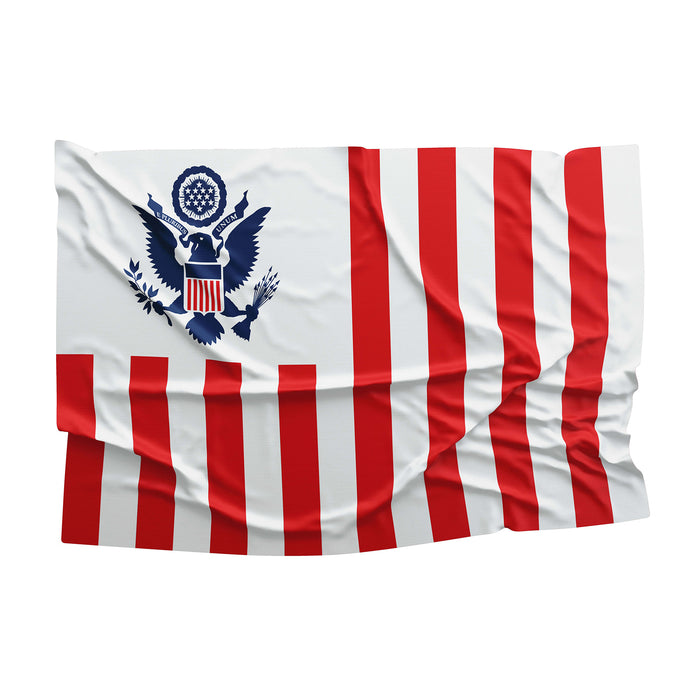 United States Customs Service USA Flag Banner