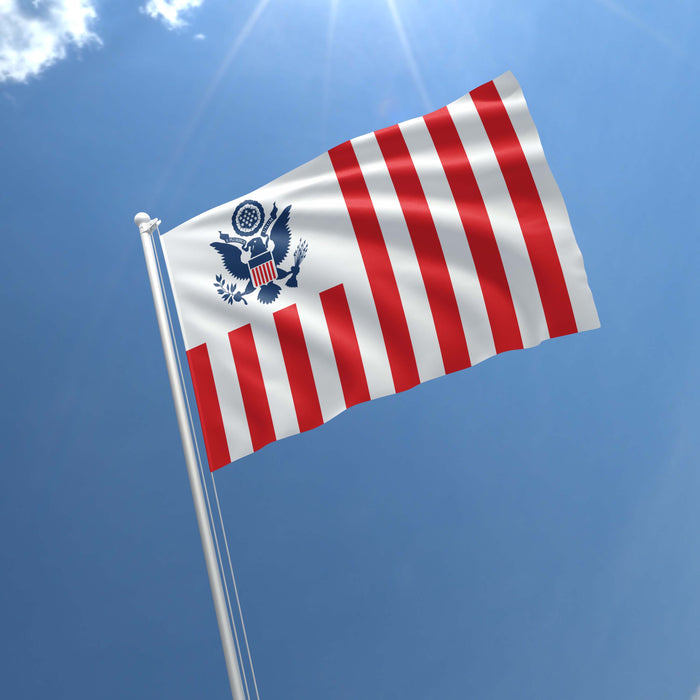 United States Customs Service USA Flag Banner