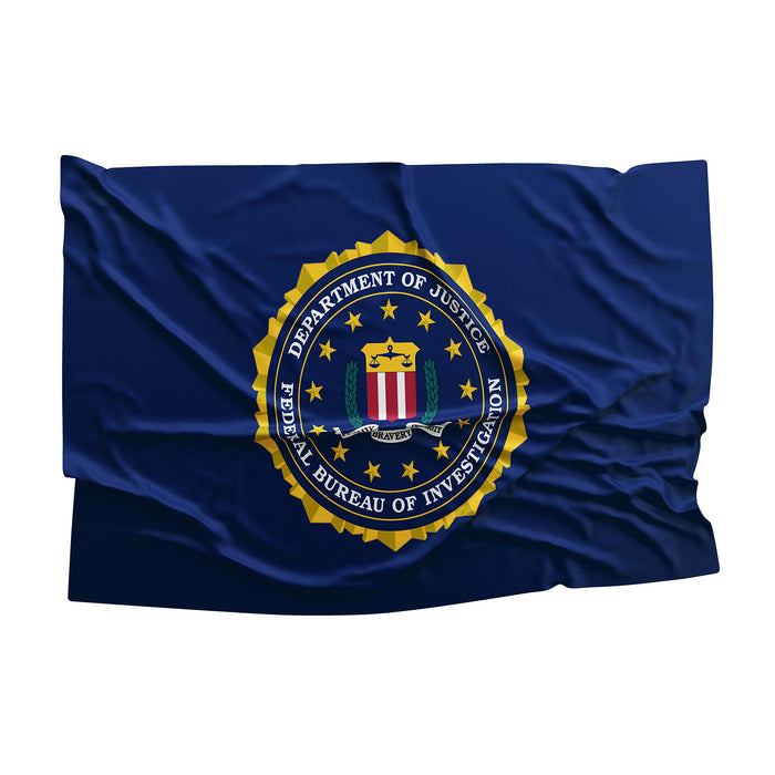 Fbi Mini Flag US Federal Bureau of Investigation FBI Flag Banner — Apedes Flags And ...
