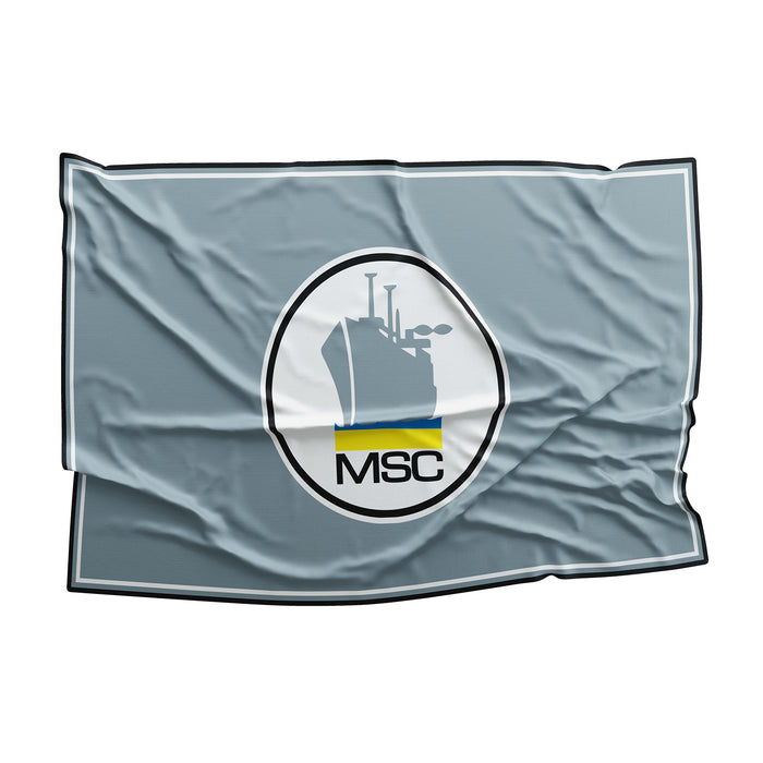 US Military Sealift Commands Flag Banner