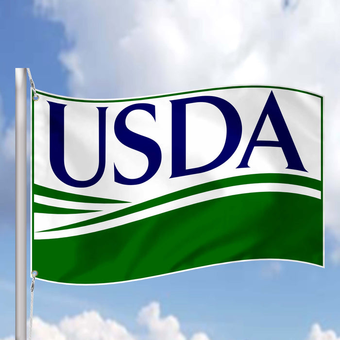 US Depatment of Agriculture USDA USA Flag Banner